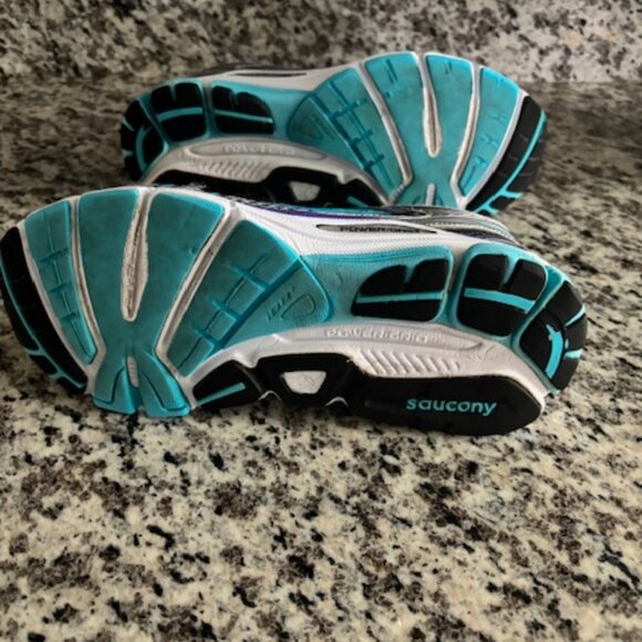 Share Saucony Omni 13 blue/purple running shoes (size 10 women), running, SALE! - Picture 6 of 10